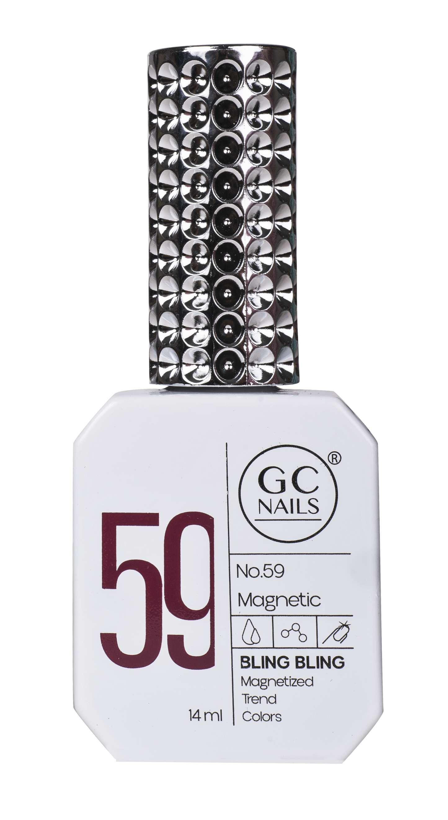 GC MAGNETIC BLING BLING MAGNETIZED TREND COLORS C/14ML #059
