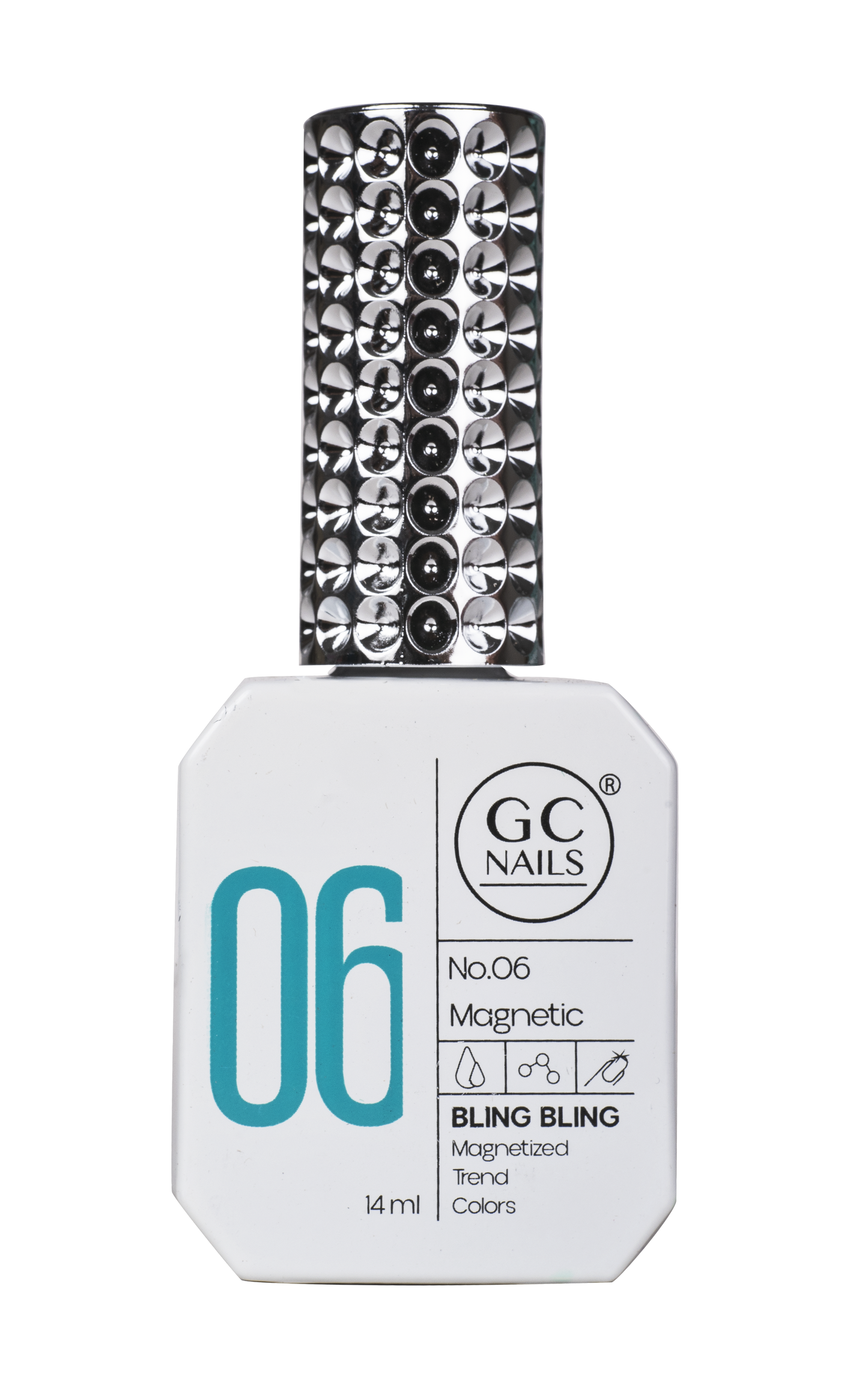 GC MAGNETIC BLING BLING MAGNETIZED TREND COLORS C/14ML #006