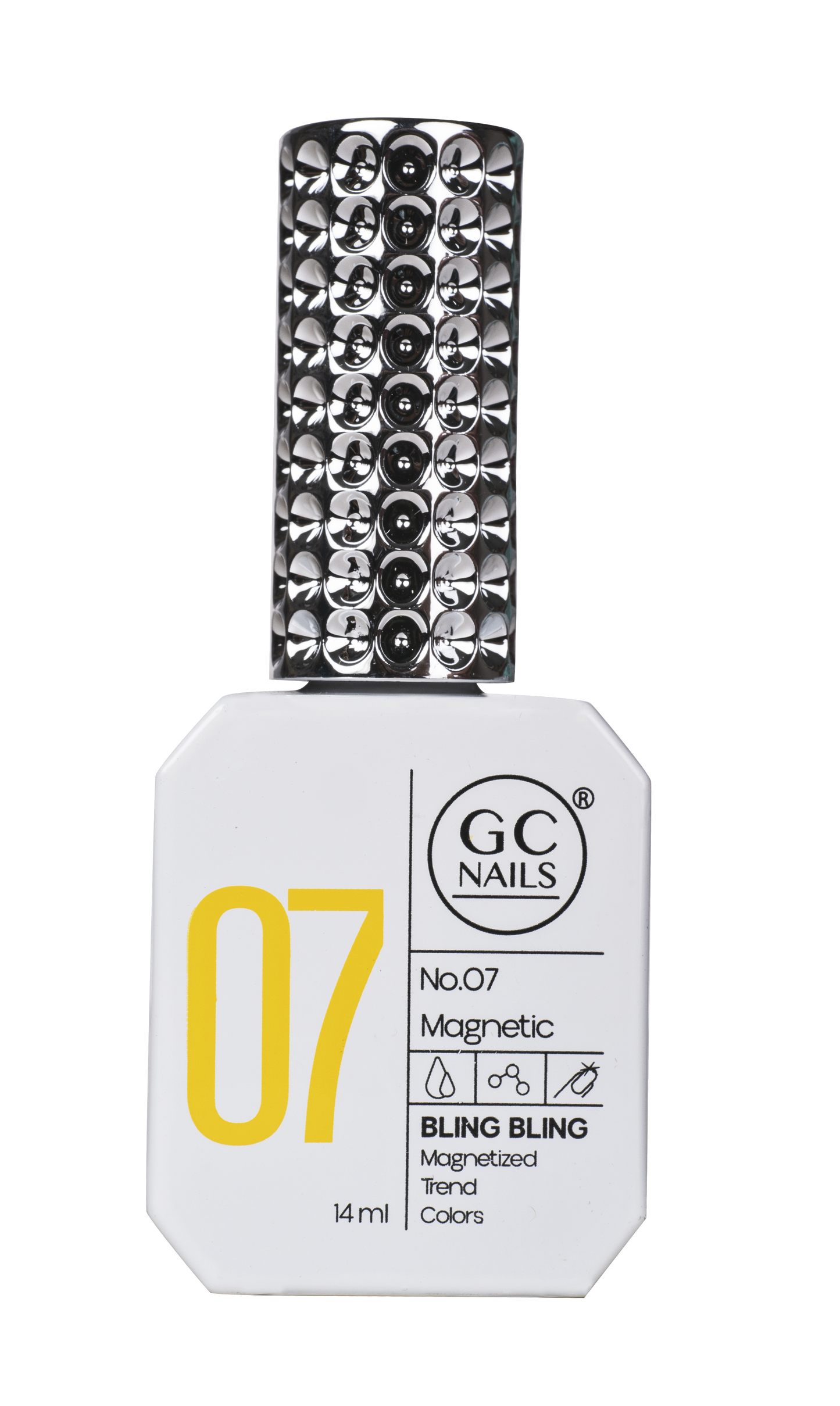 GC MAGNETIC BLING BLING MAGNETIZED TREND COLORS C/14ML #007