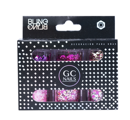 GC DECORACION BLING BLING #05 GLITTER ANGEL C/6PZ